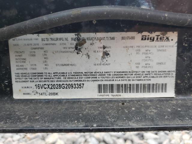 2016 BIG TEX UNKNOWN #3275653794