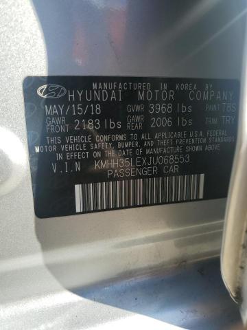 2018 HYUNDAI ELANTRA GT KMHH35LEXJU068553