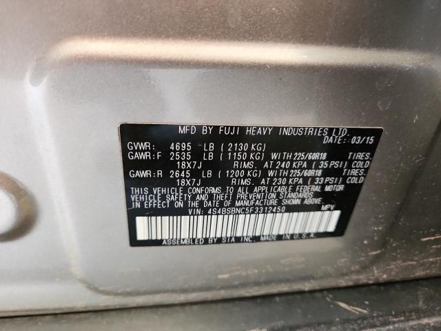 2015 SUBARU OUTBACK 2. - 4S4BSBNC5F3312450