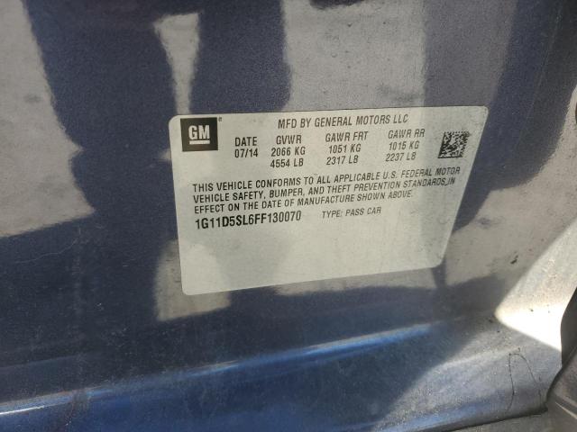 2015 CHEVROLET MALIBU 2LT - 1G11D5SL6FF130070