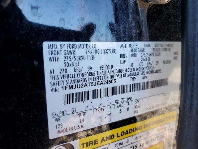 2018 FORD EXPEDITION LIMITED - 1FMJU2AT5JEA24565