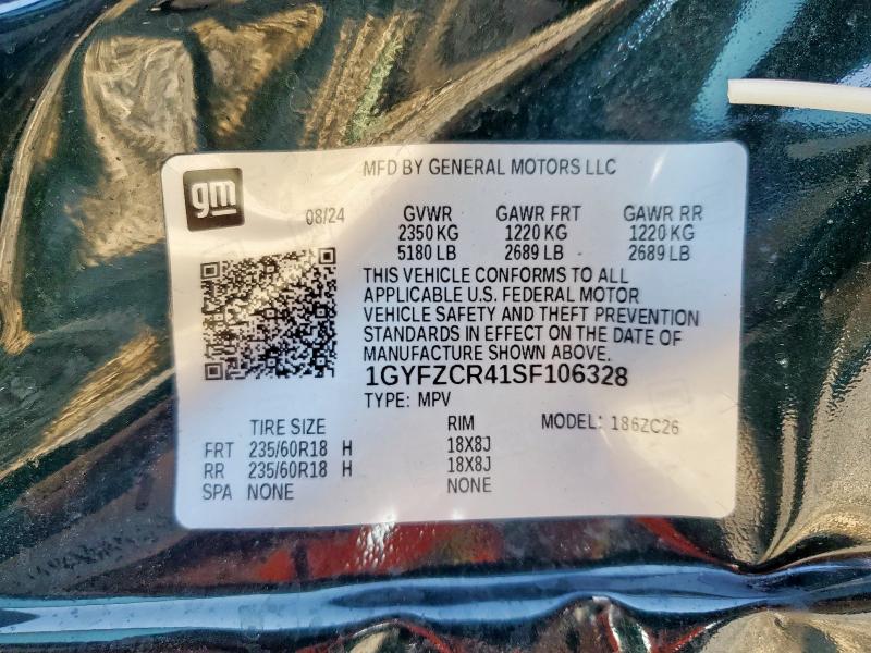 2025 CADILLAC XT4 PREMIU 1GYFZCR41SF106328