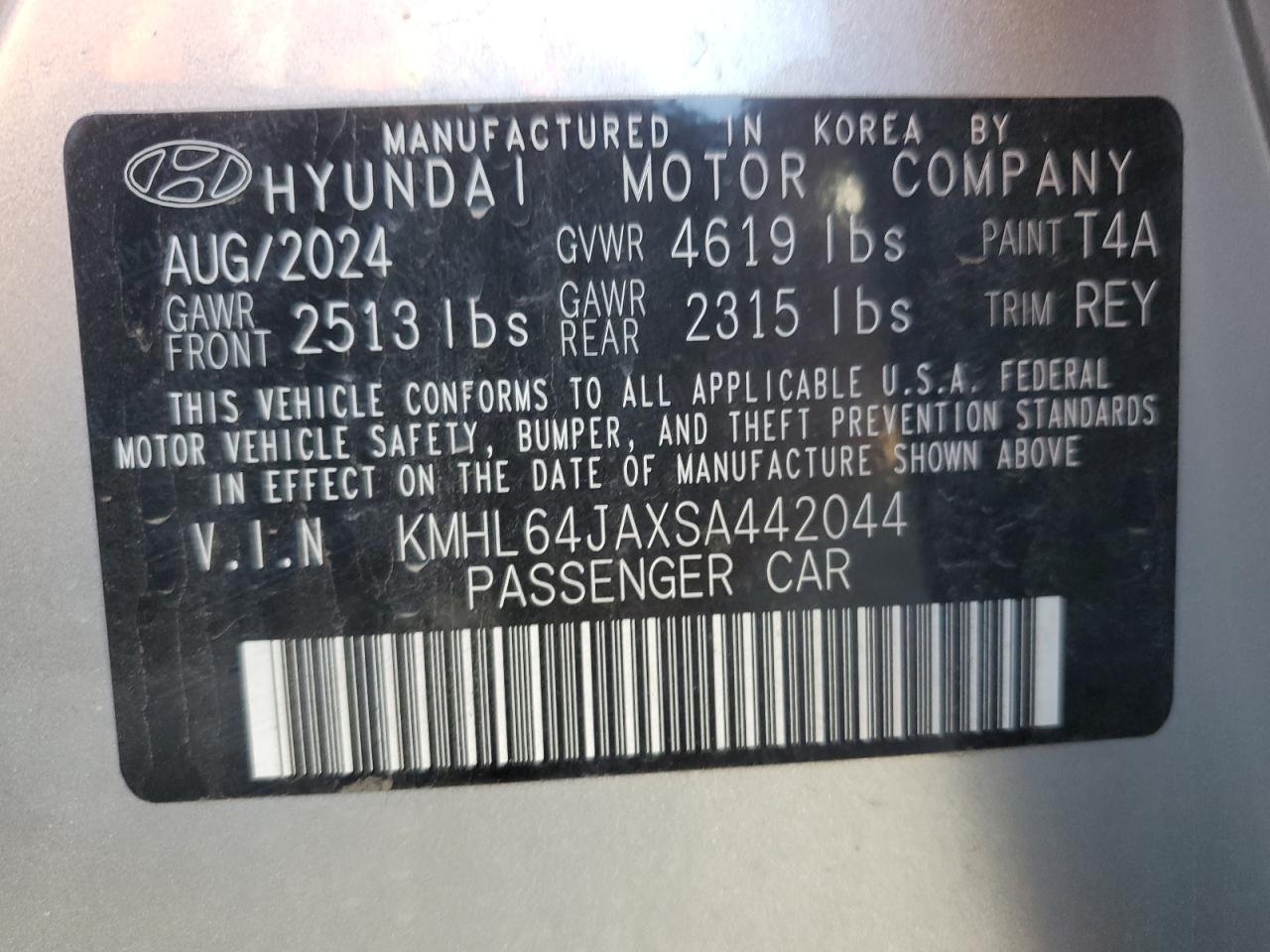 HYUNDAI SONATA SEL