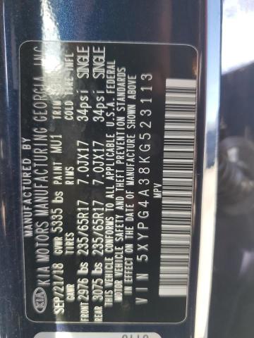 2019 KIA SORENTO L #3286583156