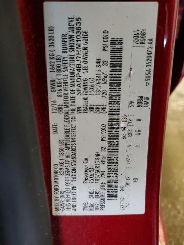 2017 FORD FIESTA SE - 3FADP4BJ7HM103635