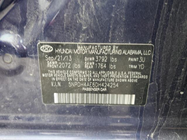 2013 HYUNDAI ELANTRA GL - 5NPDH4AE6DH424254