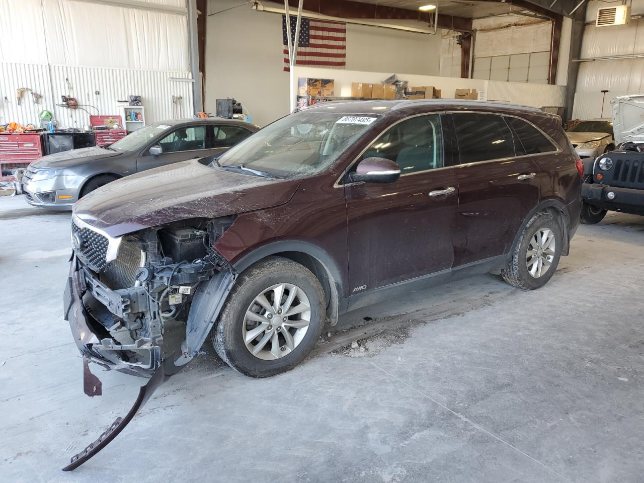 Lot #3302713039 2017 KIA SORENTO LX