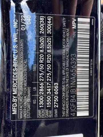 2022 MERCEDES-BENZ GLE 350 - 4JGFB4JB1NA656393