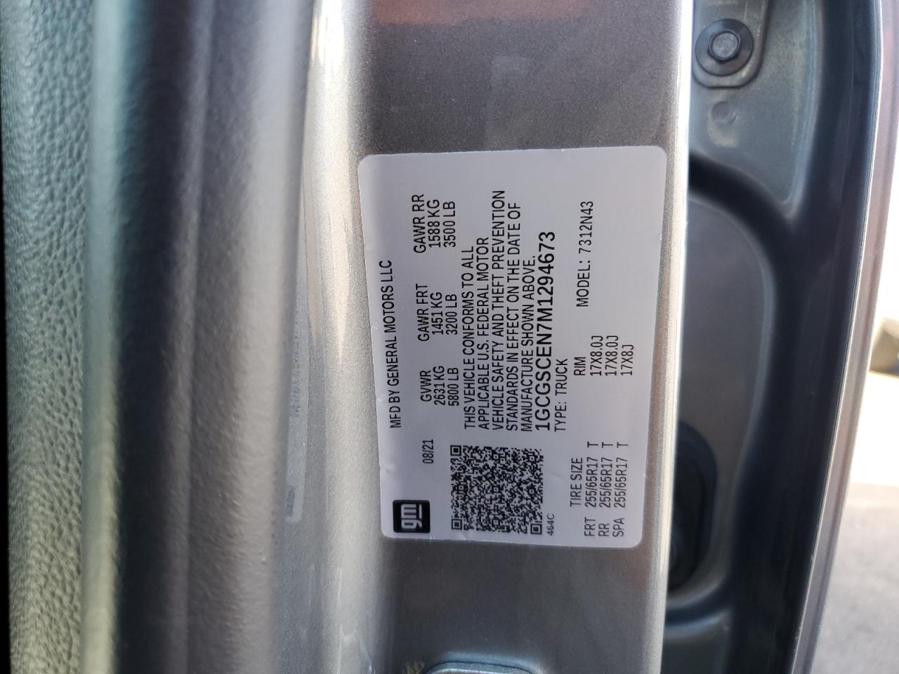 CHEVROLET COLORADO LT