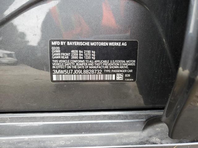 2020 BMW M340I 3MW5U7J09L8B28732