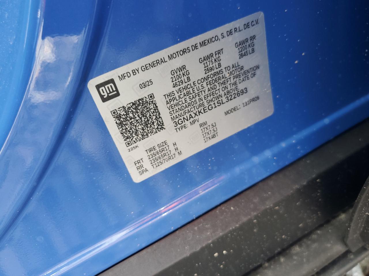 CHEVROLET EQUINOX ACTIV