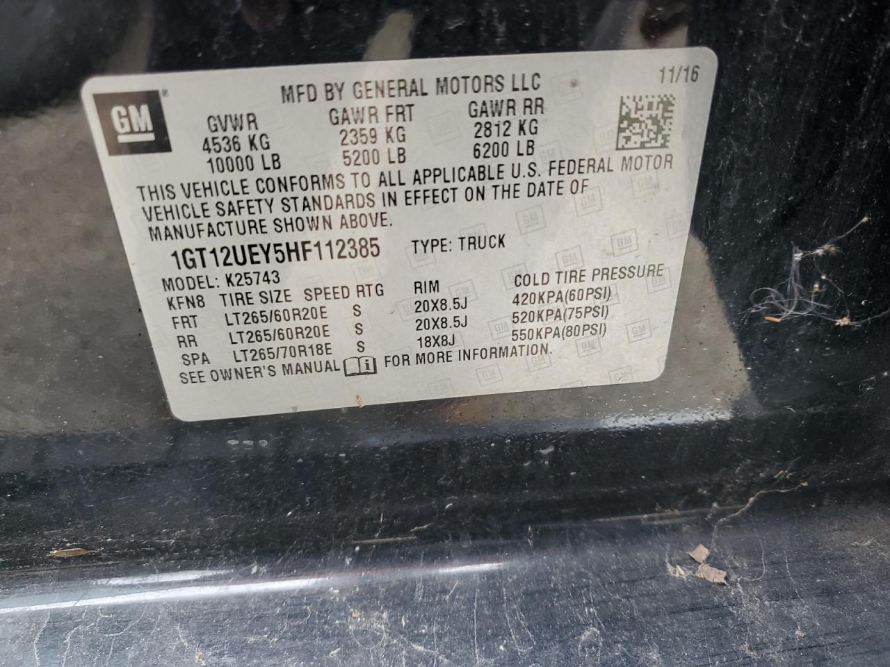 GMC SIERRA K2500 DENALI