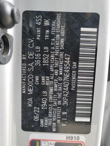 2022 KIA RIO LX #3302865904