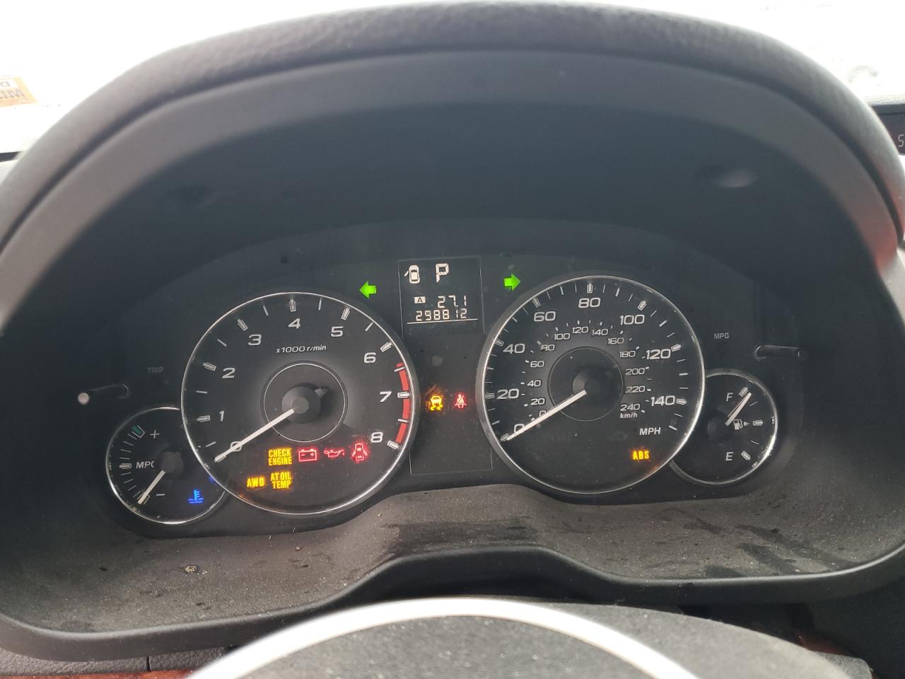 SUBARU OUTBACK 2.5I LIMITED