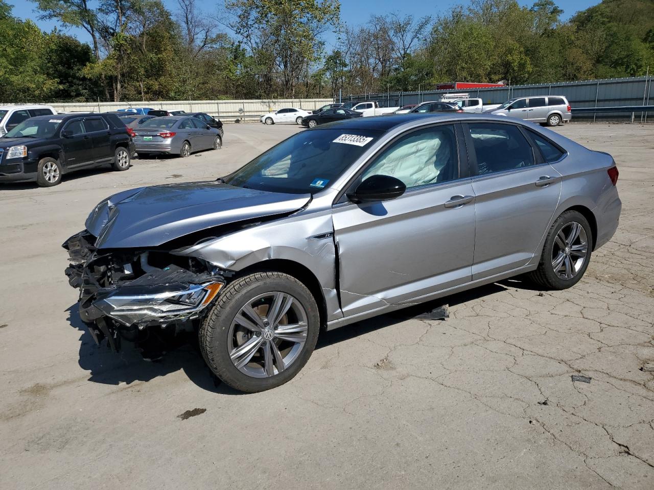 Lot #3261322478 2019 VOLKSWAGEN JETTA S