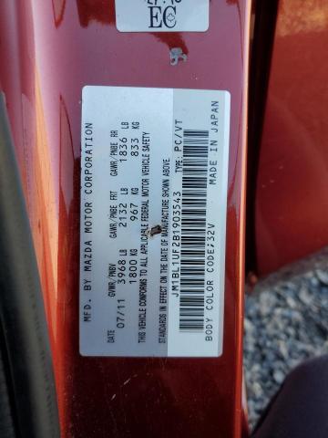 2011 MAZDA 3 I - JM1BL1UF2B1903543