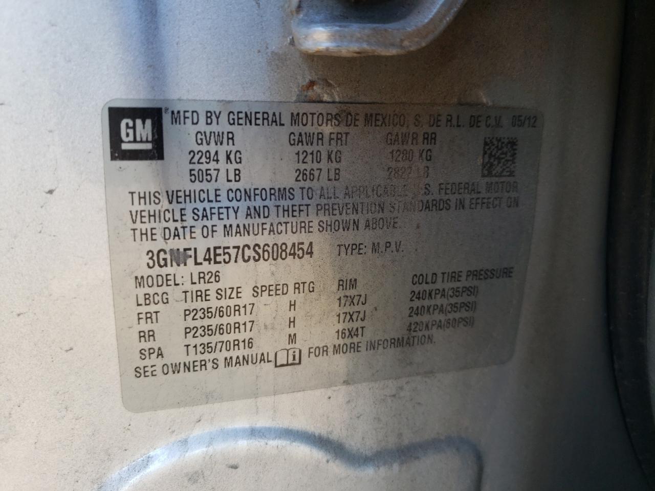 CHEVROLET CAPTIVA SPORT