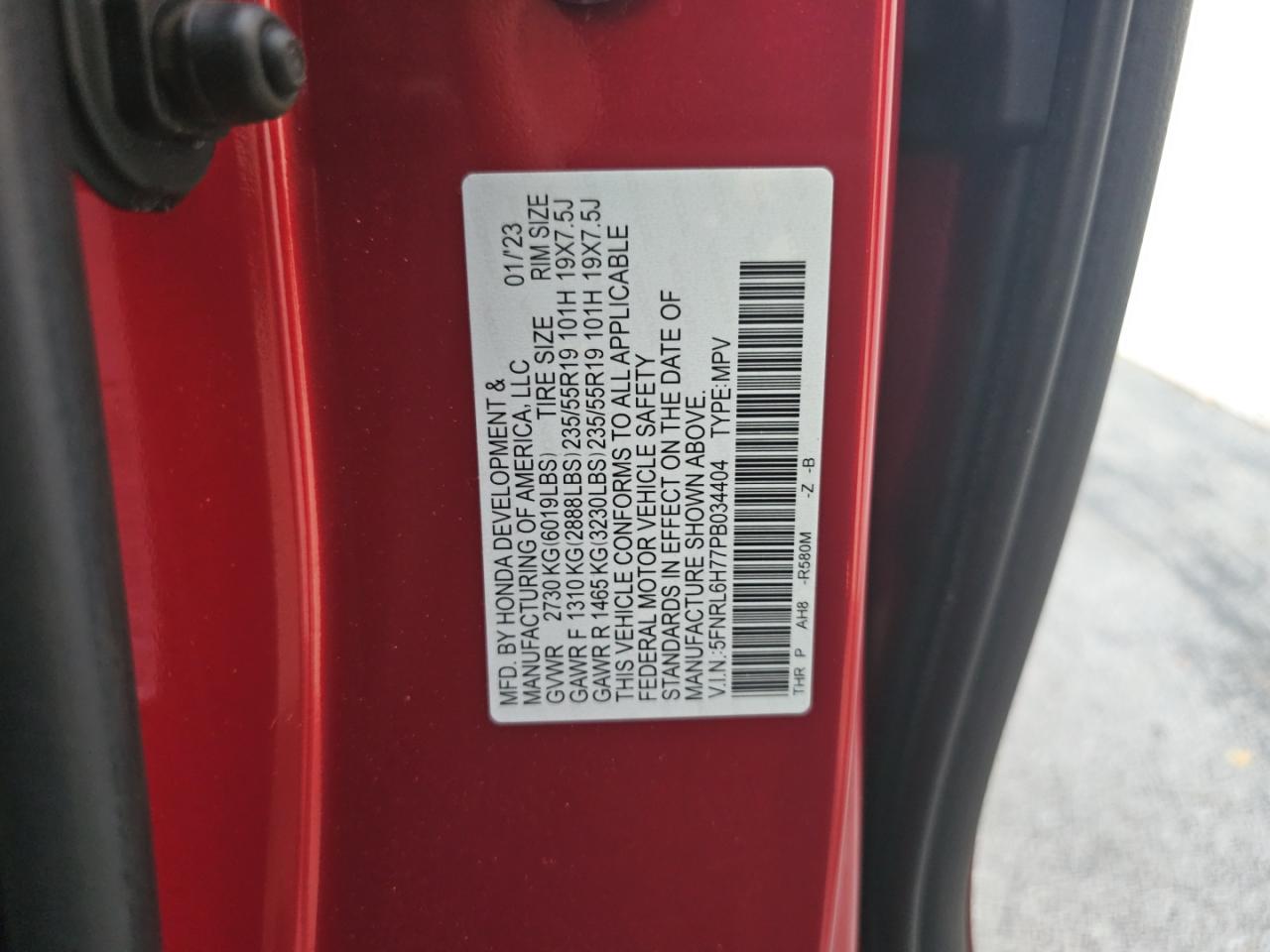 HONDA ODYSSEY SPORT-L