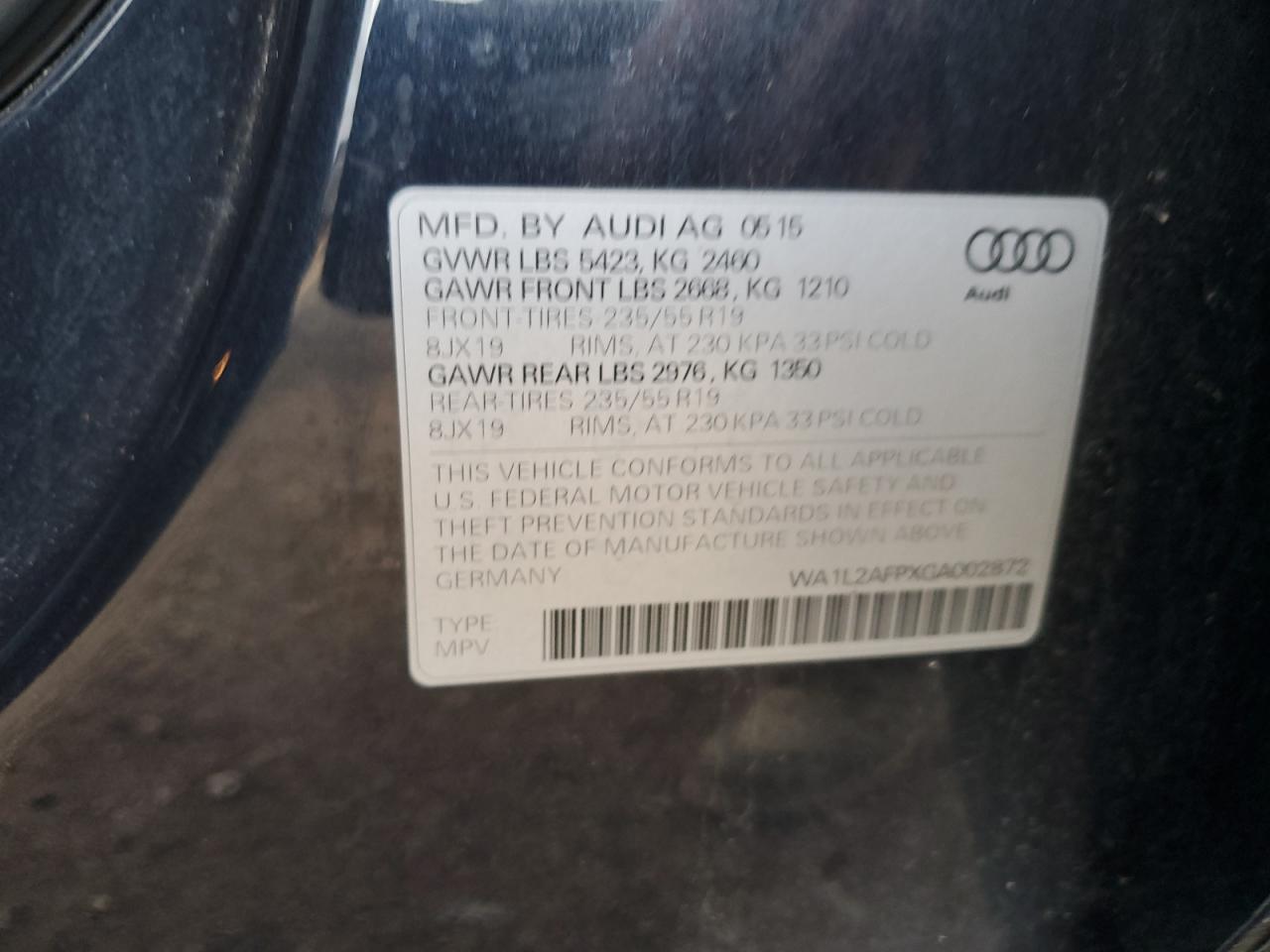 AUDI Q5 PREMIUM PLUS
