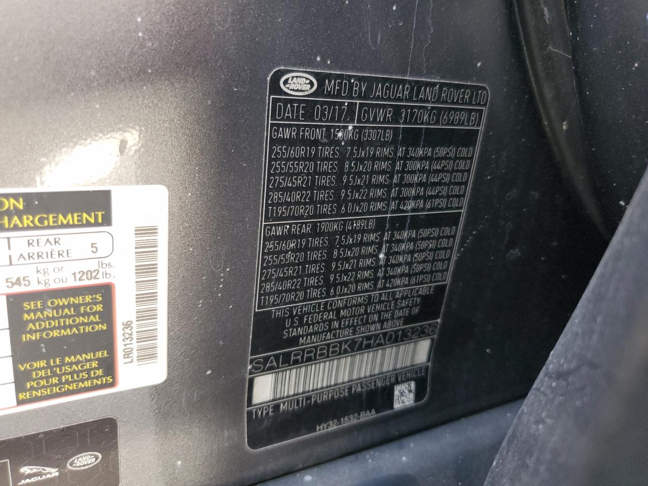 LAND ROVER DISCOVERY HSE