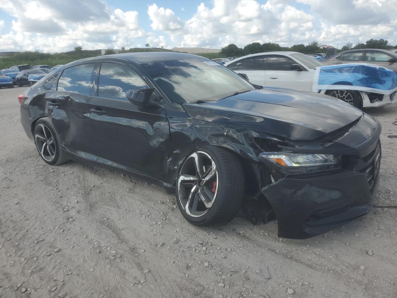 Lot #3315925083 2018 HONDA ACCORD SPO