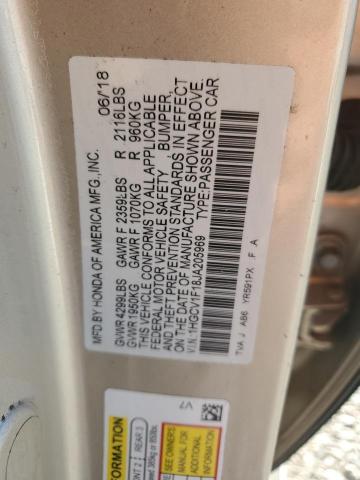 2018 HONDA ACCORD LX - 1HGCV1F18JA205969