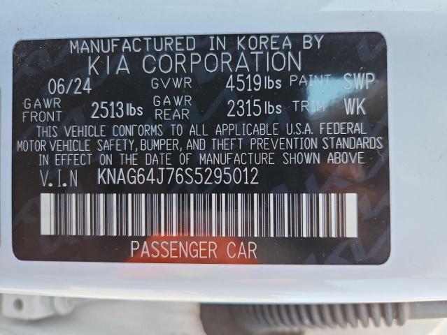 2025 KIA K5 GT LINE - KNAG64J76S5295012