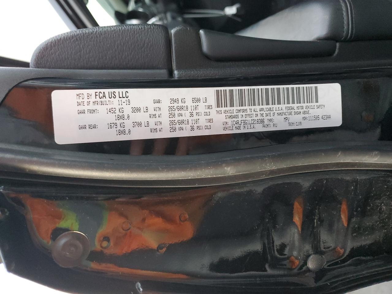 JEEP GRAND CHEROKEE LIMITED