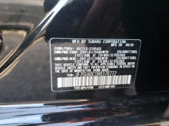 2024 SUBARU CROSSTREK - JF2GUABC0R8378772