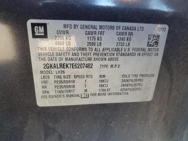 2014 GMC TERRAIN SLE #3291354136