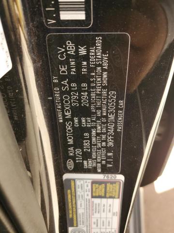 2021 KIA FORTE GT LINE - 3KPF34AD1ME305529