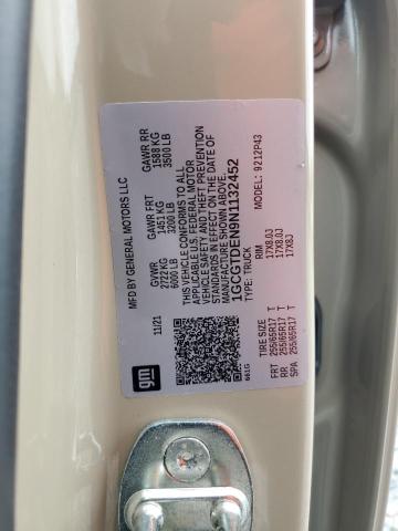 2022 CHEVROLET COLORADO Z 1GCGTDEN9N1132452