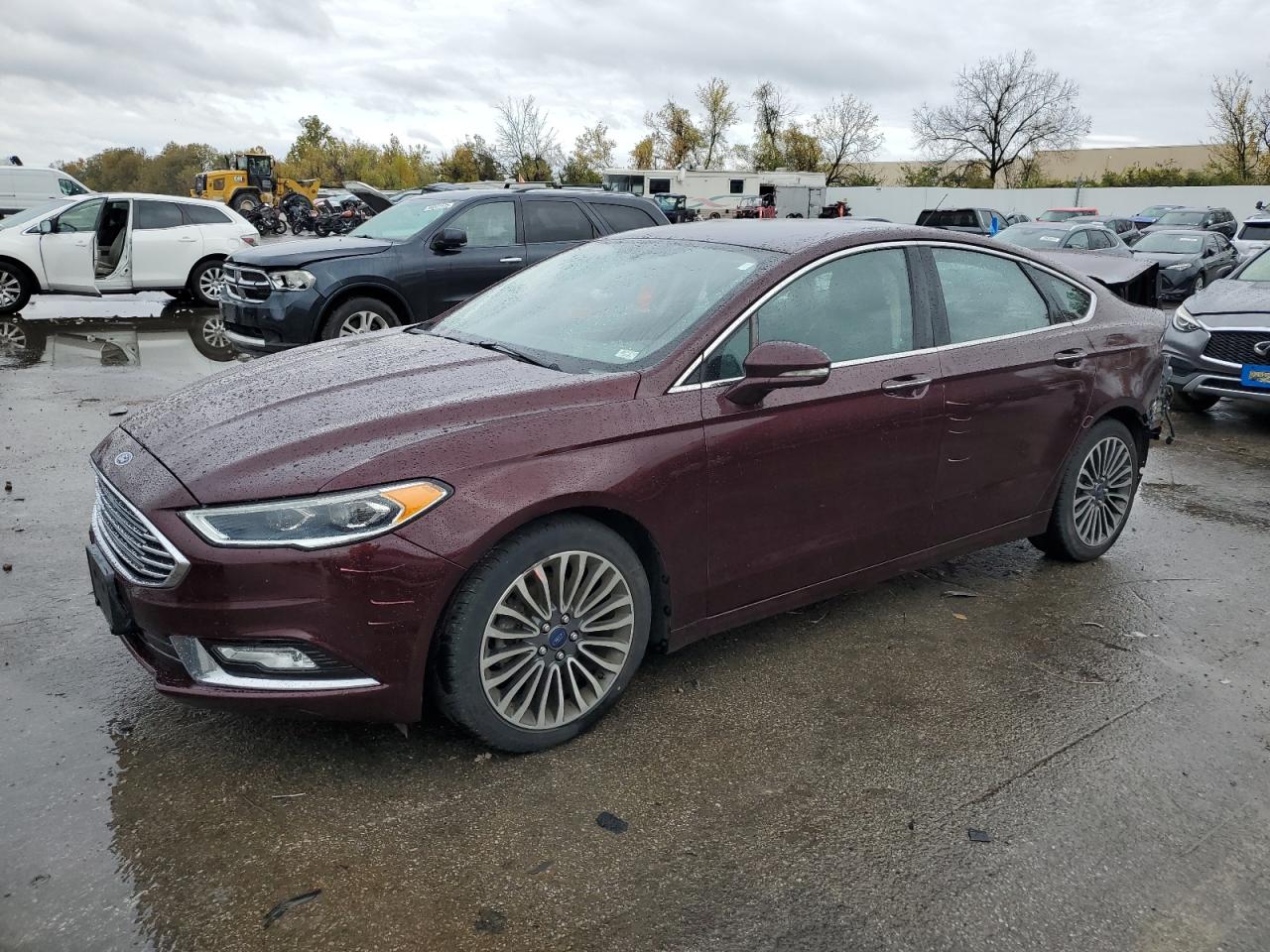 Lot #3302788911 2017 FORD FUSION SE