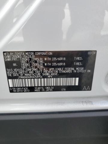 2024 SUBARU SOLTERRA P JTMABABA8RA058956