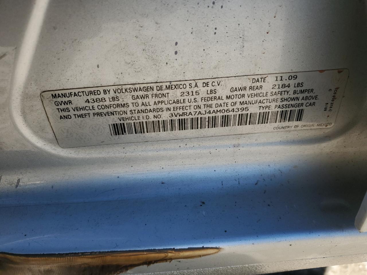 VOLKSWAGEN JETTA WOLFSBURG