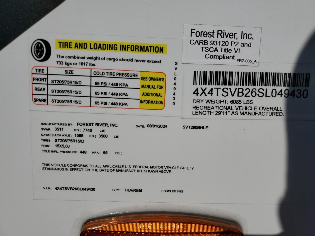 Lot #3287697043 2025 WILDWOOD SURVEYOR