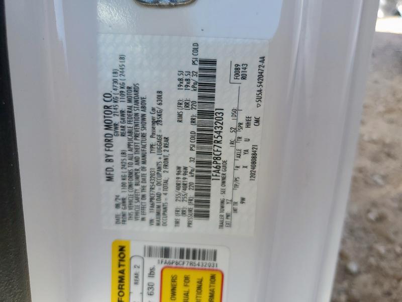 2024 FORD MUSTANG GT #3305663742