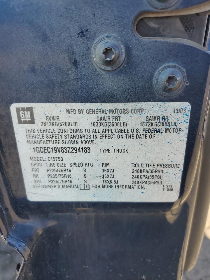 Lot #3297854806 2003 CHEVROLET SILVERADO