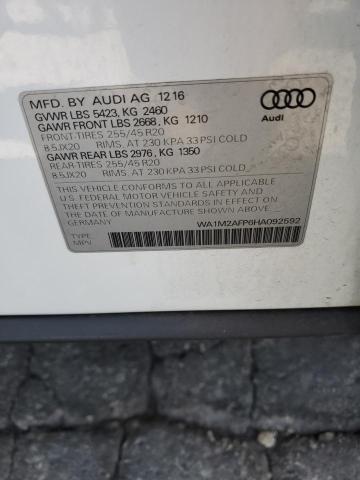 2017 AUDI Q5 PREMIUM #3285845582