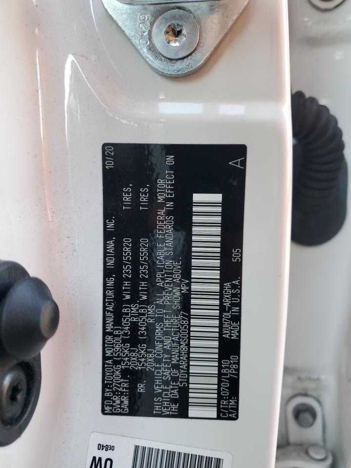 TOYOTA HIGHLANDER HYBRID LIMITED