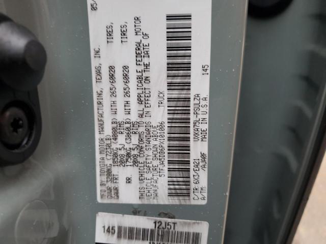 2023 TOYOTA TUNDRA CRE - 5TFJA5DB6PX101006