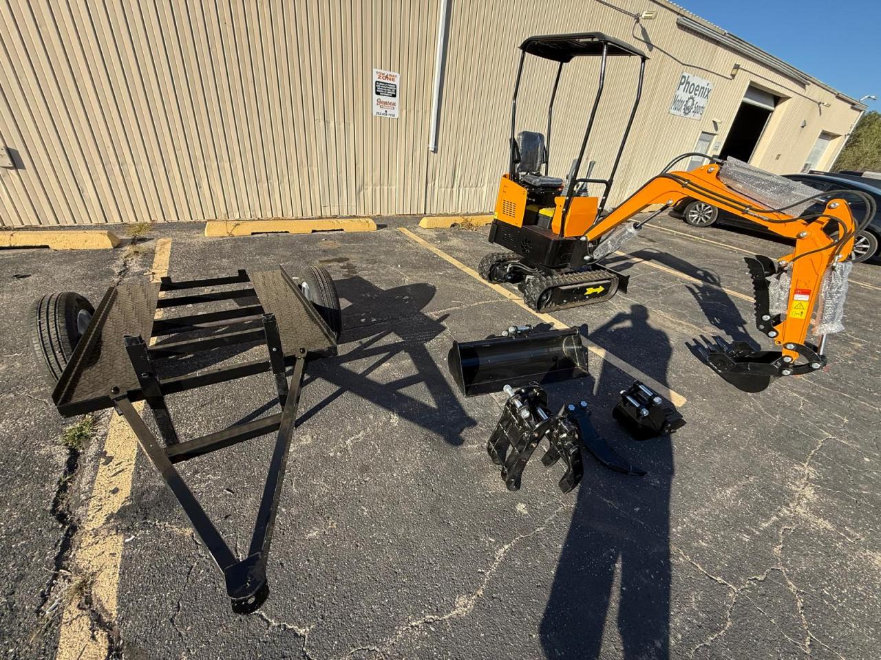 Lot #3265025897 2025 EXCAVATOR W/ACCESSORIES