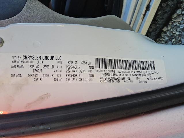 2014 CHRYSLER TOWN & COU #3310407005