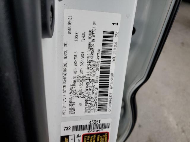 2021 TOYOTA TACOMA DOUBLE CAB - 5TFCZ5AN3MX282710