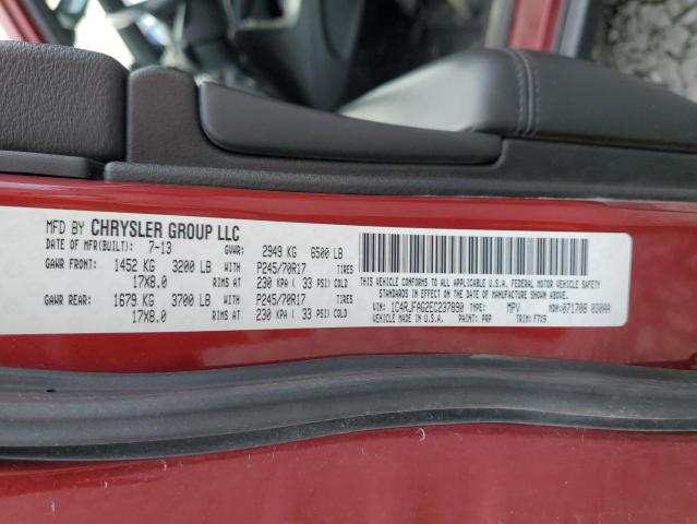 2014 JEEP GRAND CHEROKEE LAREDO - 1C4RJFAG2EC237890