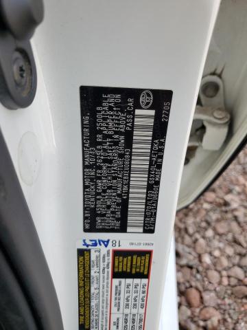 2014 TOYOTA AVALON BAS - 4T1BK1EBXEU080843