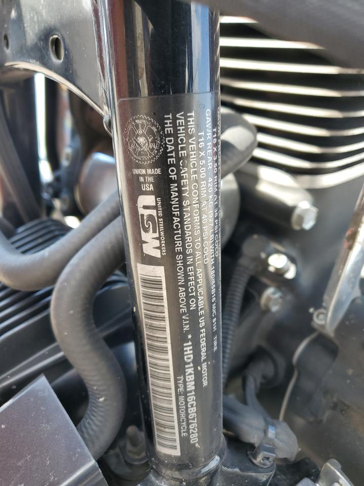 Lot #3302774339 2012 HARLEY-DAVIDSON FLHX STREE