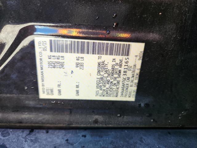 2016 NISSAN MAXIMA 3.5 #3278795664