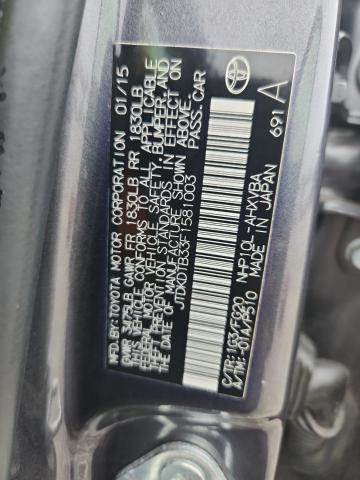 2015 TOYOTA PRIUS C - JTDKDTB33F1581003