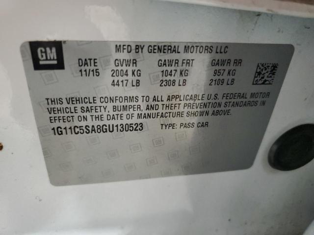 2016 CHEVROLET MALIBU LIM 1G11C5SA8GU130523